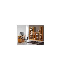 Estantería modelo Altea en acabado madera maciza de pino color miel 120 cm(alto)40 cm(ancho)28 cm(largo)