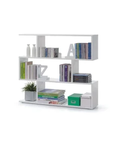 Estanteria Corea baja en blanco 97 cm(alto)110 cm(ancho)24 cm(fondo) .