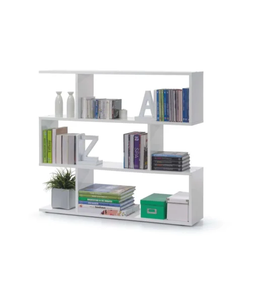 Estanteria Corea baja en blanco 97 cm(alto)110 cm(ancho)24 cm(fondo) .