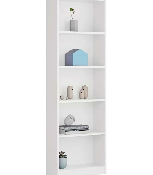 Estanteria seis baldas Children en blanco artik 180 cm(alto)52 cm(ancho)25 cm(fondo). .
