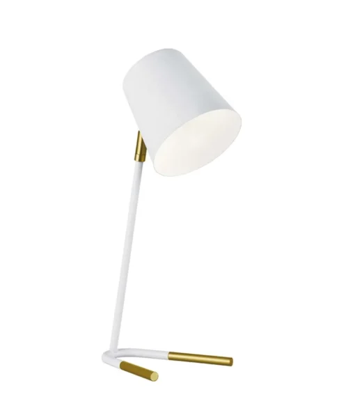 Flexo modelo Dimas acabado blanco 30 cm(alto) 27 cm(ancho) 27 cm (fondo)