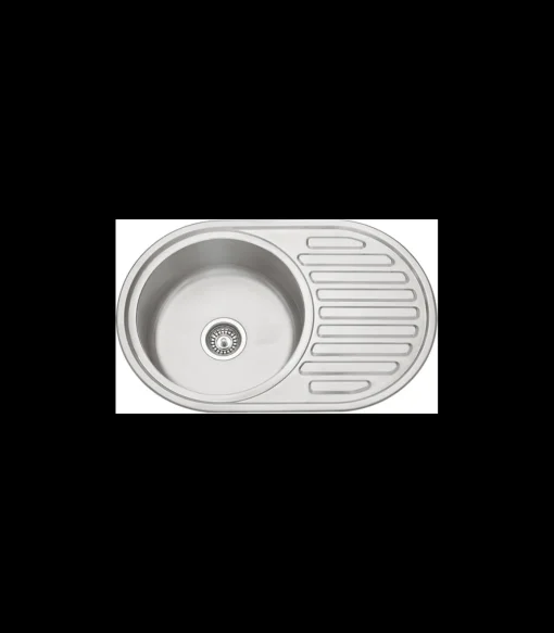 Fregadero con escurridor sin orificio grifo Australia 20 cm(alto)77 cm(ancho)50 cm(largo)