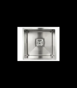 Fregadero de un seno en inox Grecia 20 cm(alto) 44 cm(ancho) 49 cm(largo)