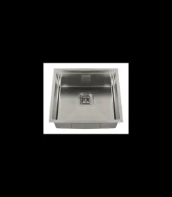 Fregadero de un seno en inox con bandeja Laos, 21,5 cm(alto) 49 cm(ancho) 44 cm(largo)
