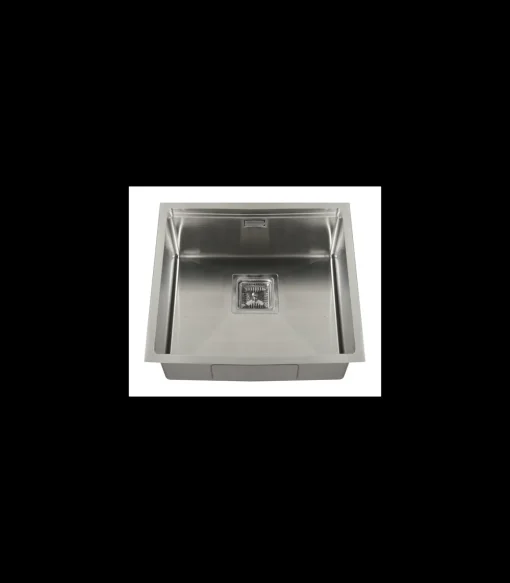 Fregadero de un seno en inox con bandeja Laos, 21,5 cm(alto) 49 cm(ancho) 44 cm(largo)