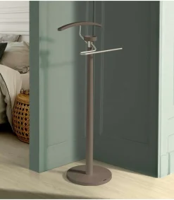Galan 338 cromo satinado lacado en moka. 112 cm(alto), 46 cm(ancho), 34 cm(fondo)
