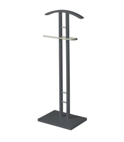 Galán 372 herraje cromo satinado lacado azabache, 111 cm(alto)46 cm(ancho)28 cm(largo)