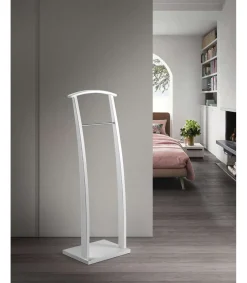 Galán 385 herraje cromo satinado lacado blanco, 117cm(alto) 40cm(ancho) 28cm(largo)