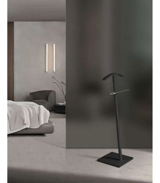 Galán 302 herraje cromo satinado lacado negro, 112 cm(alto)46 cm(ancho)32 cm(largo)