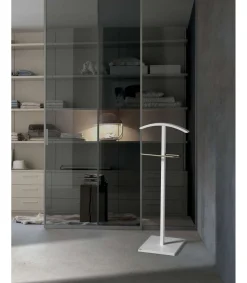 Galán 301 herraje cromo satinado lacado blanco, 112 cm(alto)46 cm(ancho)32 cm(largo)