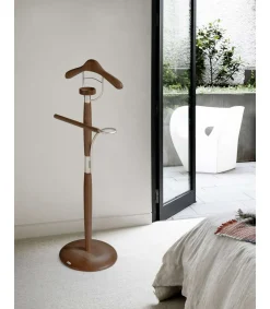 Galán 317 herraje cromo satinado lacado nogal, 110 cm(alto)45 cm(ancho)32 cm(largo)