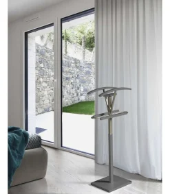 Galán 356 herraje cromo satinado lacado en color gris, 110 cm(alto)47 cm(ancho)34 cm(largo)