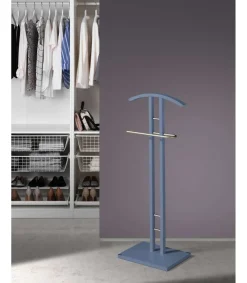 Galán 372 herraje cromo satinado lacado azul, 111 cm(alto)46 cm(ancho)28 cm(largo)
