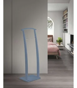 Galán 385 herraje cromo satinado lacado azul, 117 cm(alto)40 cm(ancho)28 cm(largo)
