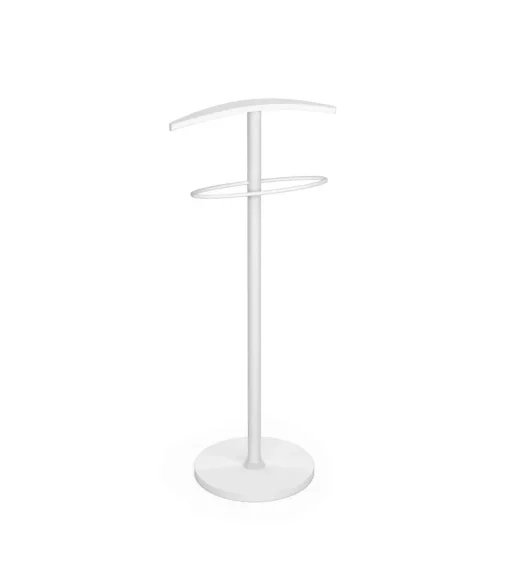 Galán 304 herraje metálicos lacado en color blanco, 109cm(alto) 46cm(ancho )34cm(largo)