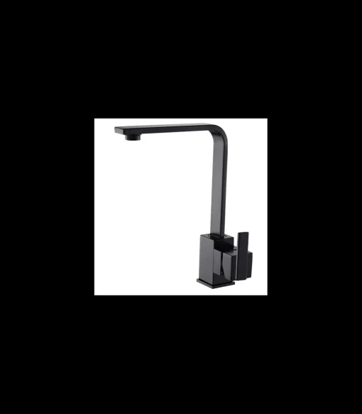Grifo monomando Andorra en color negro mate 28,8 cm(alto) 21 cm(largo)