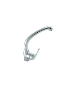 Grifo monomando Croacia en color cromo 27,9 cm(alto) 17,5 cm(largo)