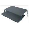 Kanguro-Nido para cama juvenil de Colchones.es tapizado gris de 90x200.
