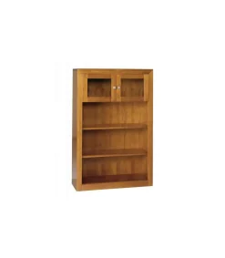Libreria 2 puertas en madera maciza 151.5 cm(alto)100 cm(ancho)37 cm (largo)