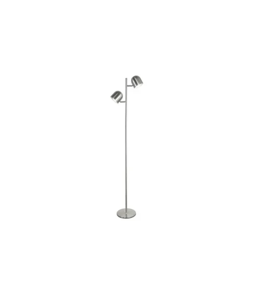 Lámpara de pie modelo Baptiste acabado niquel satinado 138cm(alto) 31cm(ancho) 20cm(largo)