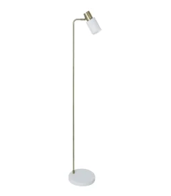 Lámpara de pie modelo Maena acabado blanco 143cm(alto) 23cm(ancho) 23cm(largo)