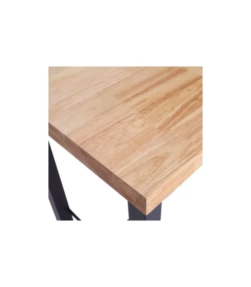 Mesa Alta Bar loft acabado roble nordish 100 cm(alto)70 cm(ancho)70 cm(largo)