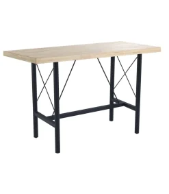 Mesa Alta Bar Tams acabado roble nordish, 100cm(alto) 160cm(ancho) 70m(largo)