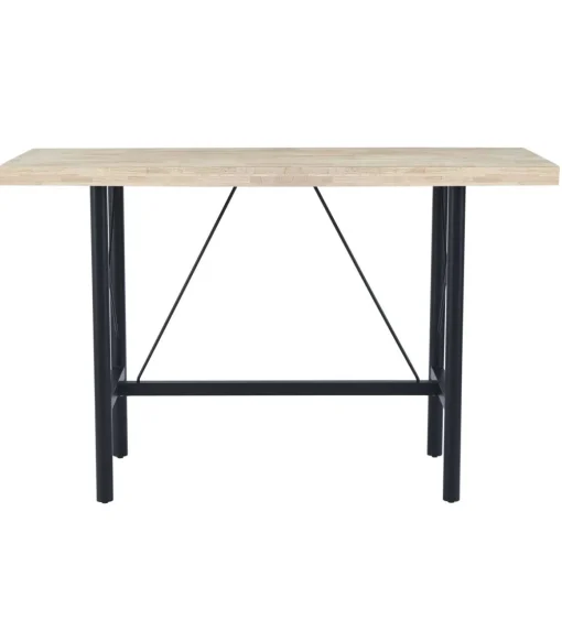 Mesa Alta Bar Tams acabado roble nordish, 100cm(alto) 160cm(ancho) 70m(largo)