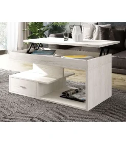 Mesa centro elevable Puebla en varios colores. 50 cm(alto)100 cm(ancho)50 cm(largo)