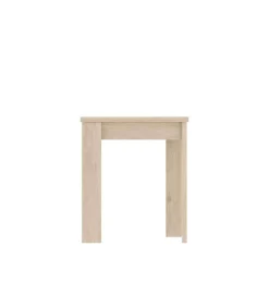 Mesa cocina Rila extensible acabado Natural 77/ 79CM(Alto) 67/134 CM(Ancho)67CM(Fondo). .