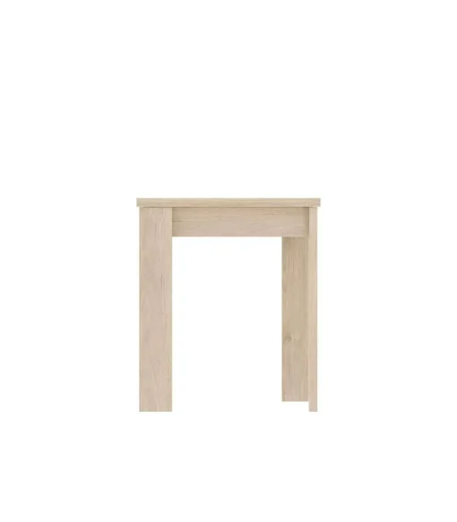 Mesa cocina Rila extensible acabado Natural 77/ 79CM(Alto) 67/134 CM(Ancho)67CM(Fondo). .