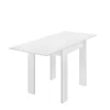 Mesa cocina Rila extensible acabado Blanco 77/ 79CM(Alto) 67/134 CM(Ancho)67CM(Fondo). .