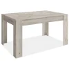 Mesa comedor Bass extensible acabado roble sahara, 77cm(alto) 140-200cm(ancho) 90cm(largo)