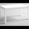 Mesa comedor Ossa extensible acabado blanco, 74 cm(alto)140-2000 cm(ancho)90 cm(largo)