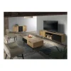 Mesa de centro Elia acabado roble, 110 cm (largo) x 60 cm (ancho) x 43 cm (alto)