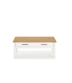Mesa de centro Mariana acabado blanco 40 cm(alto) 100 cm(ancho) 55 cm(largo)