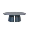 Mesa de centro modelo Cep varios acabado azul, 110cm(ancho) 36.5cm(alto) 110cm (largo)