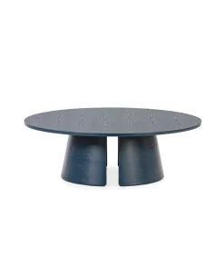 Mesa de centro modelo Cep varios acabado azul, 110cm(ancho) 36.5cm(alto) 110cm (largo)