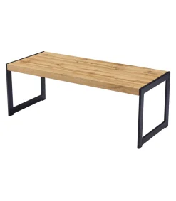 Mesa de centro Ribadesella acabado negro 50 cm (alto) 120 (ancho) 50 cm (fondo)