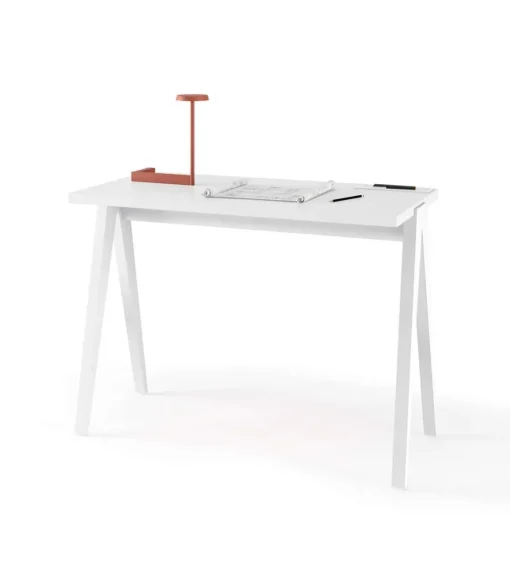Mesa estudio Mod-629 acabado blanco, 47x 107 x 78 cm (fondo x ancho x alto)