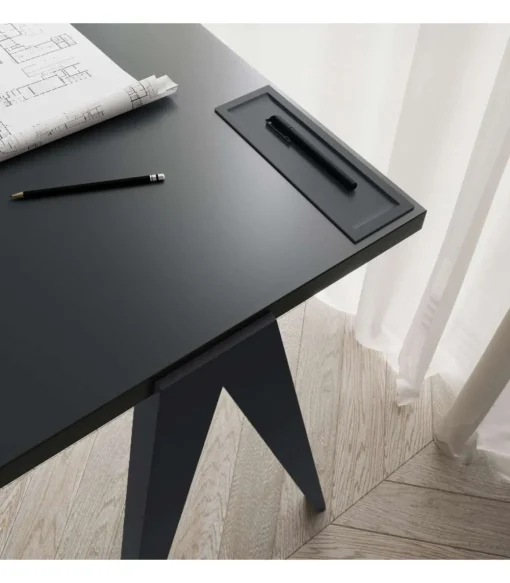 Mesa estudio Mod-629 acabado grafito, 47x 107 x 78 cm (fondo x ancho x alto)