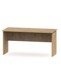 Mesa oficina o despacho Rivoli acabado roble gold, 76cm(alto) 155cm(ancho) 68cm(fondo)
