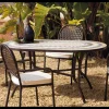 Mesa para terraza jardín mosaico Laredo-150, (ancho-fondo-alto): 150x90x75H cm.