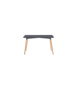 Mesa rectangular Md-Nordika fija acabado gris, 75 cm(alto)120 cm(ancho)80 cm(largo)