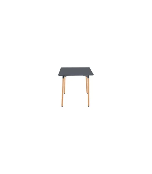 Mesa rectangular Md-Nordika fija acabado gris, 75 cm(alto)120 cm(ancho)80 cm(largo)