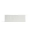 Mueble aparador modelo Doric 4 puertas 4 cajones interiores acabado blanco, 46cm(ancho) 70cm(alto) 200cm (largo)
