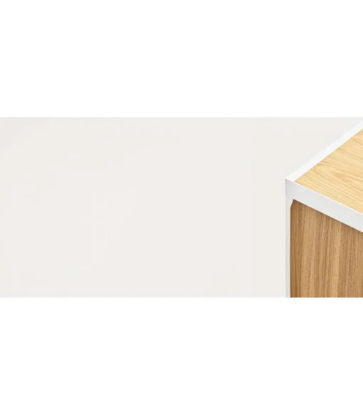 Mueble auxiliar modelo Arista 3 puertas acabado blanco, 40cm(ancho) 120cm(alto) 95cm (largo)
