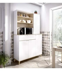Mueble auxiliar Villarodrigo 4 puertas 1 cajon 3 estantes 188,5 cm(alto)119 cm(ancho)40 cm(largo)