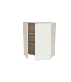 Mueble cocina alto con dos puertas en color blanco, 90 cm(alto)80 cm(ancho)35 cm(largo)