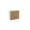 Mueble cocina para colgar con 2 puertas en roble cortez. 70 cm(alto)80 cm(ancho)33 cm(largo)